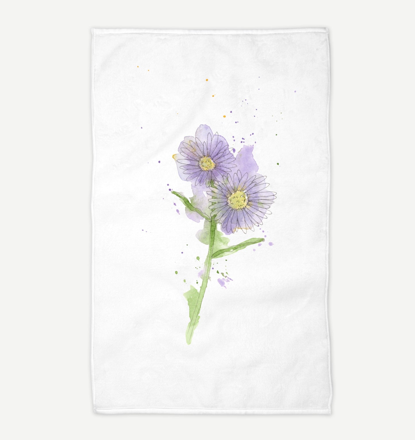 Aster Tea Towel