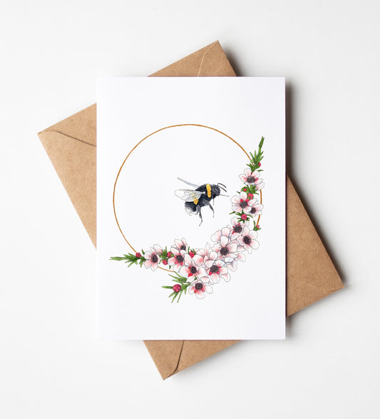 Bumble & Manuka Greeting Card