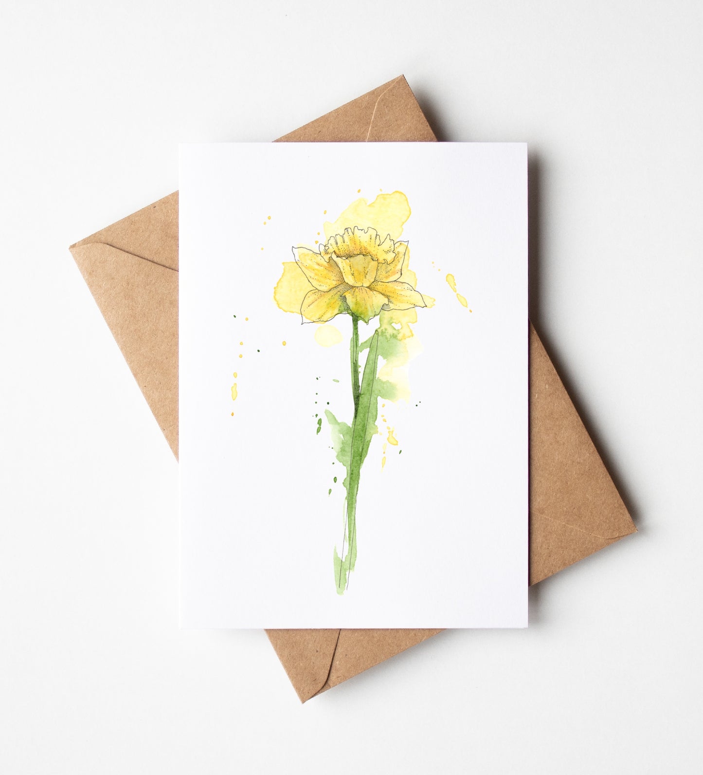 Daffodil Greeting Card