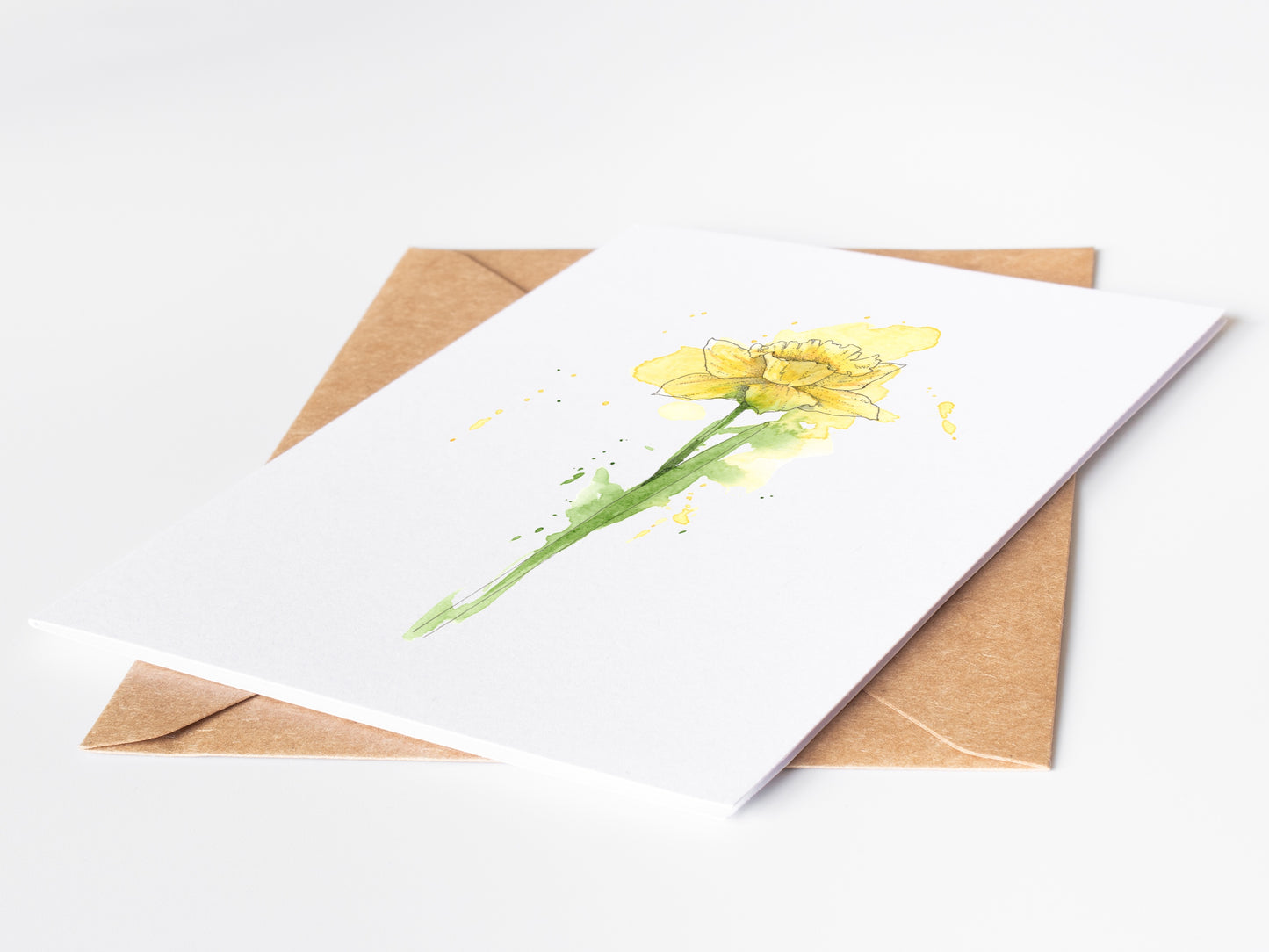 Daffodil Greeting Card