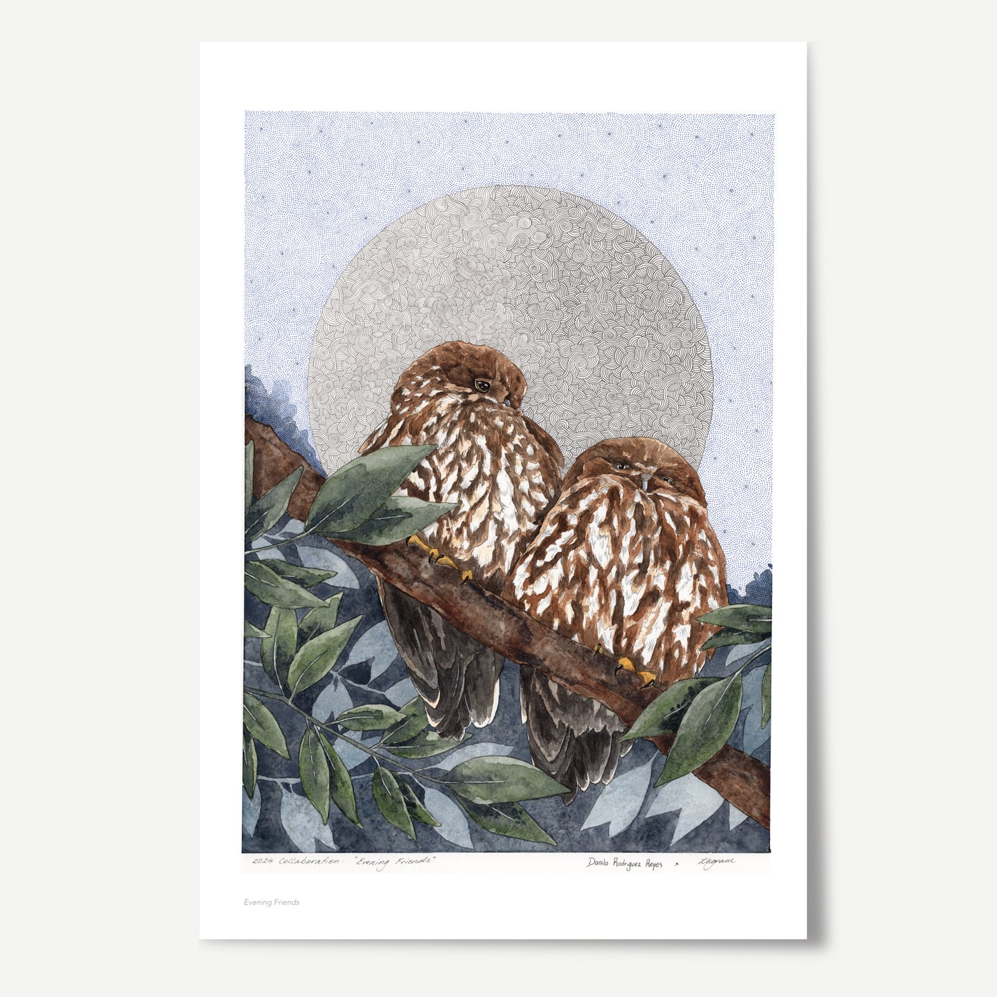 Evening Friends Print