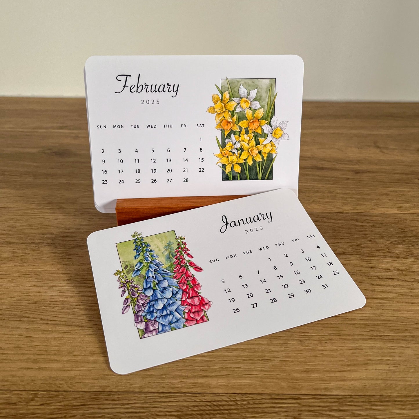 2025 Botanicals Desk Calendar