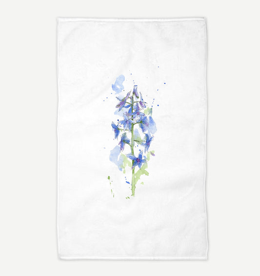 Larkspur Tea Towel