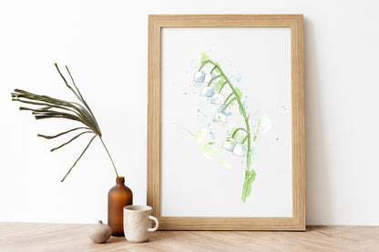 Lily of the Valley Print