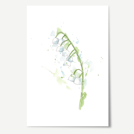 Lily of the Valley Print