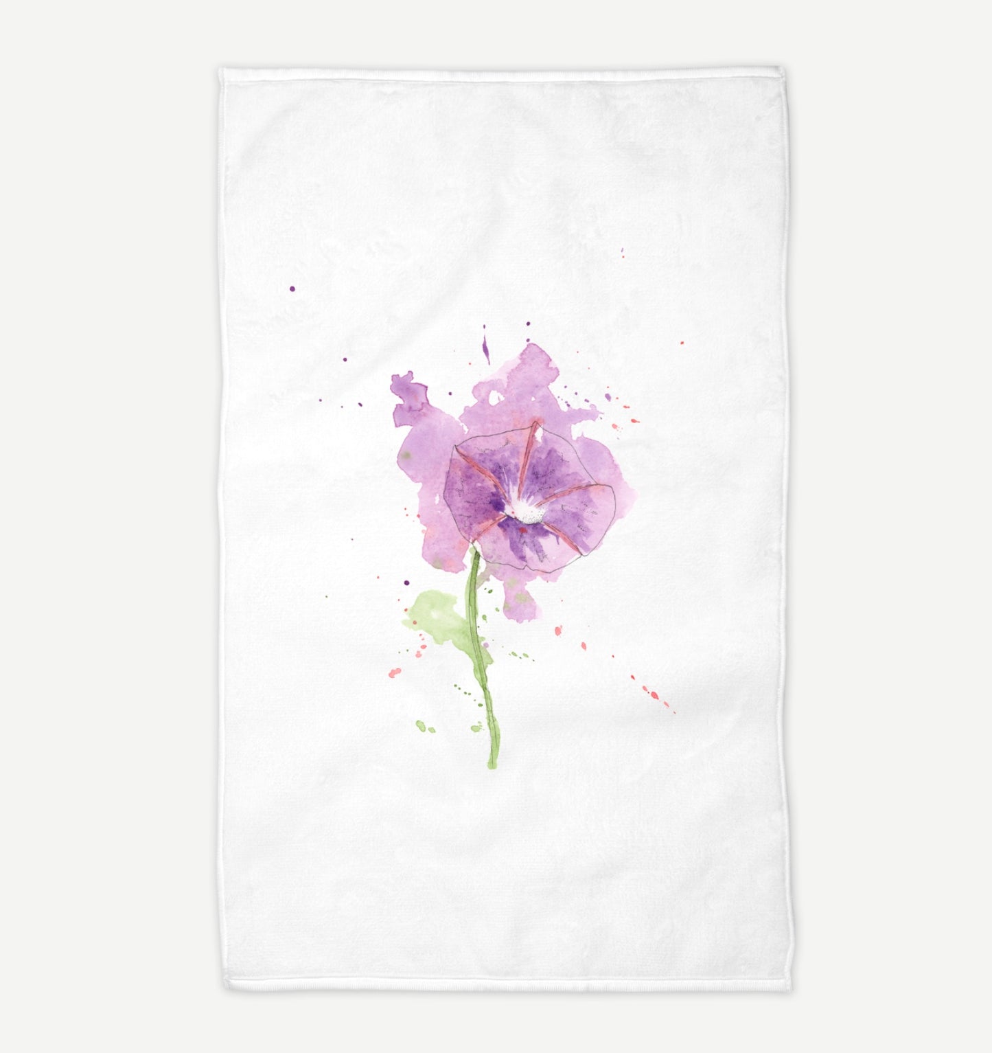 Morning Glory Tea Towel