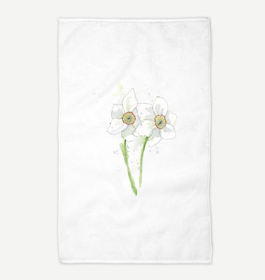 Narcissus Tea Towel