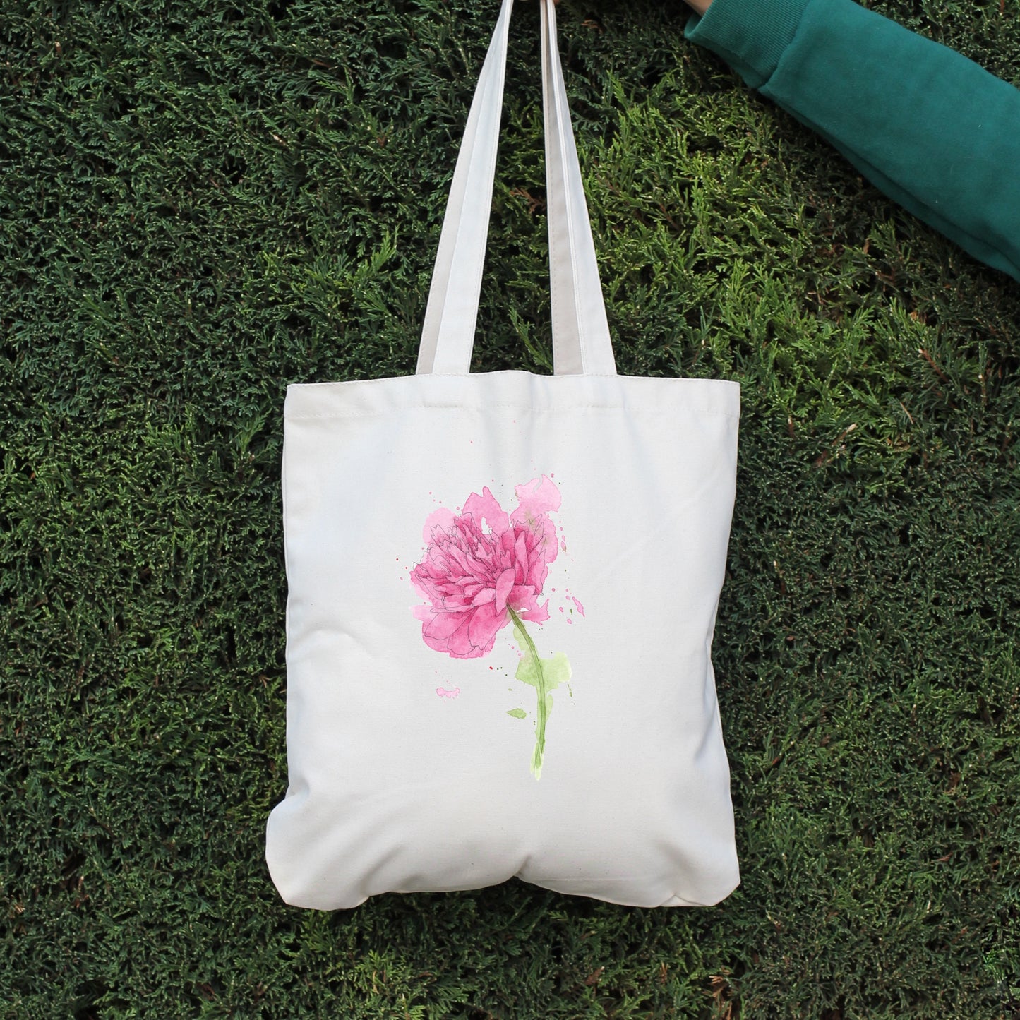 Peony Tote Bag