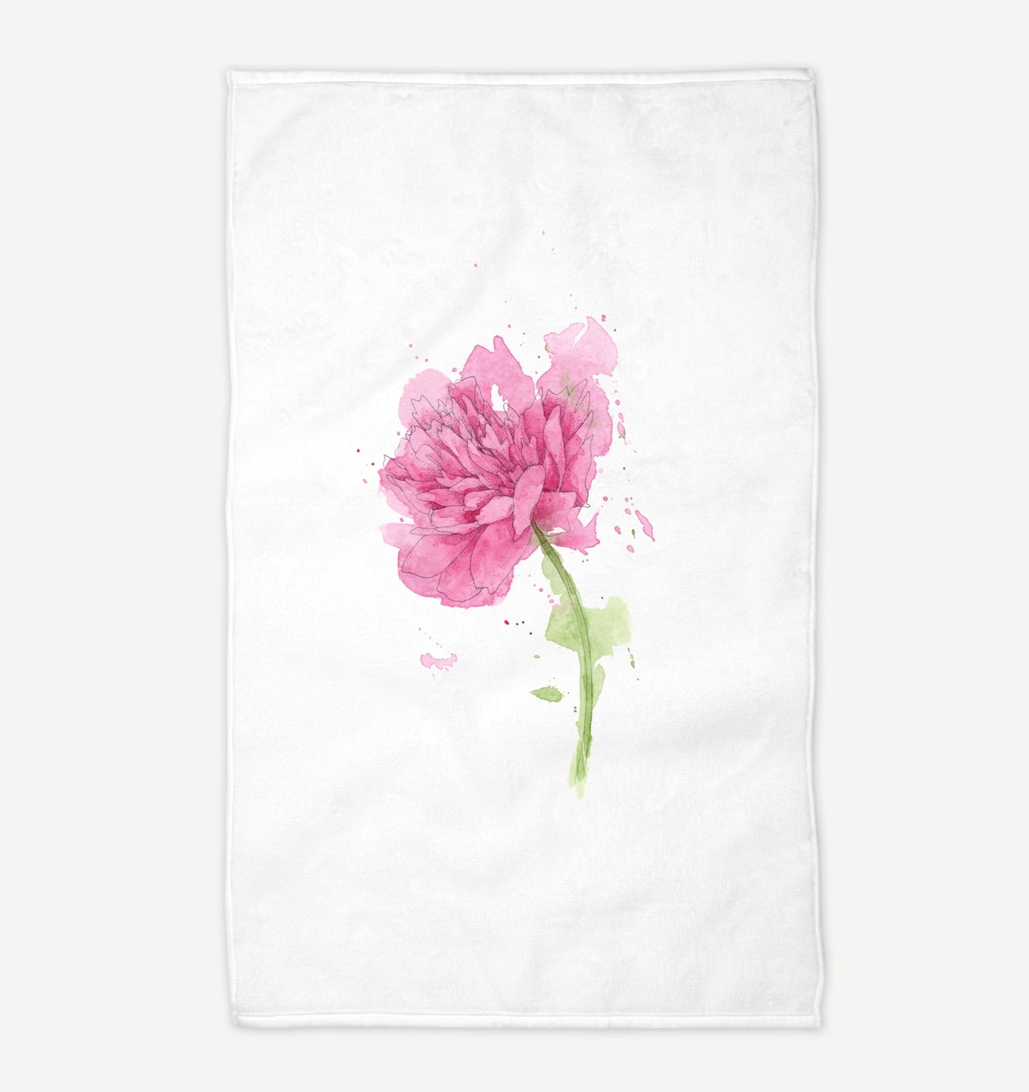 Peony Tea Towel