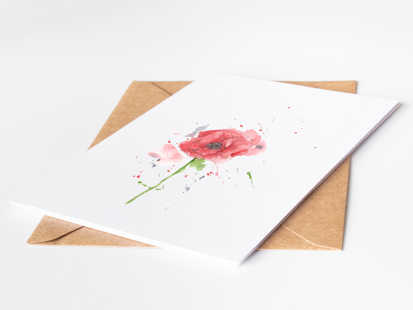 Poppy Greeting Card