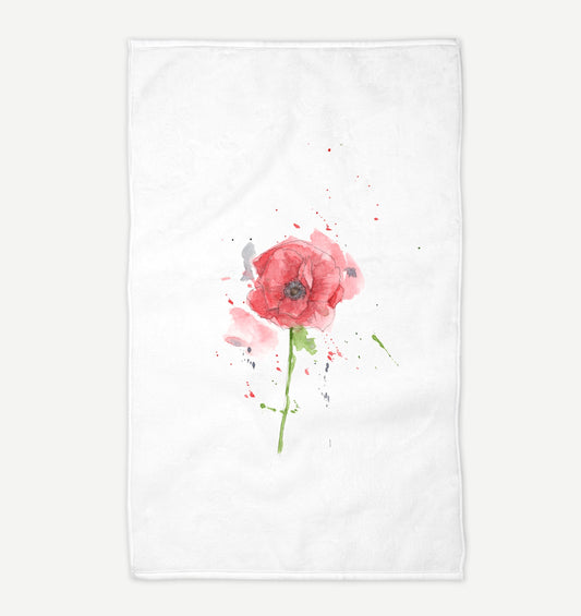 Poppy Tea Towel