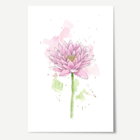 Water Lily Print