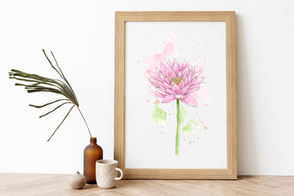 Water Lily Print