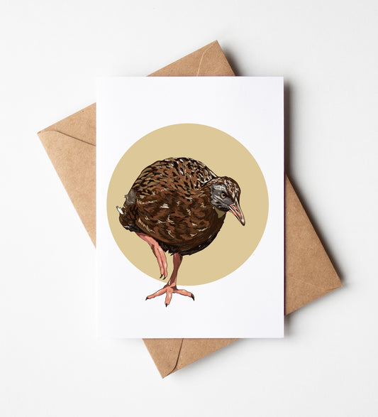 Weka Greeting Card