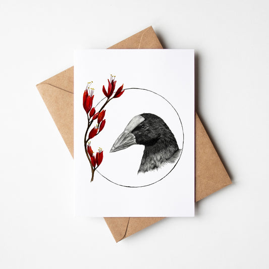 Pūkeko Greeting Card